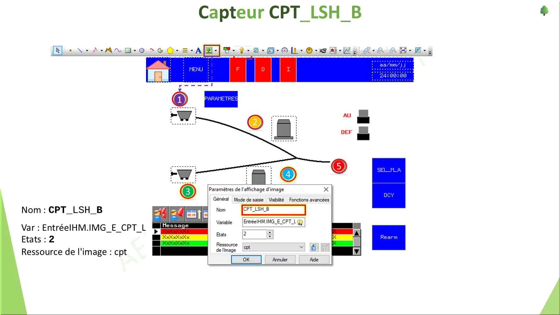 Capteur CPT_LSH_B